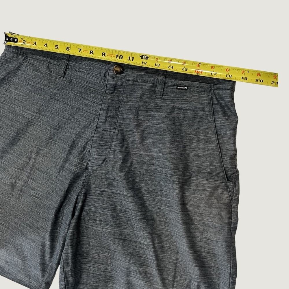 Hurley Dri-FIT Hybrid Shorts Mens Dark Grey Heathered Walk Shorts 36 - Picture 4 of 8